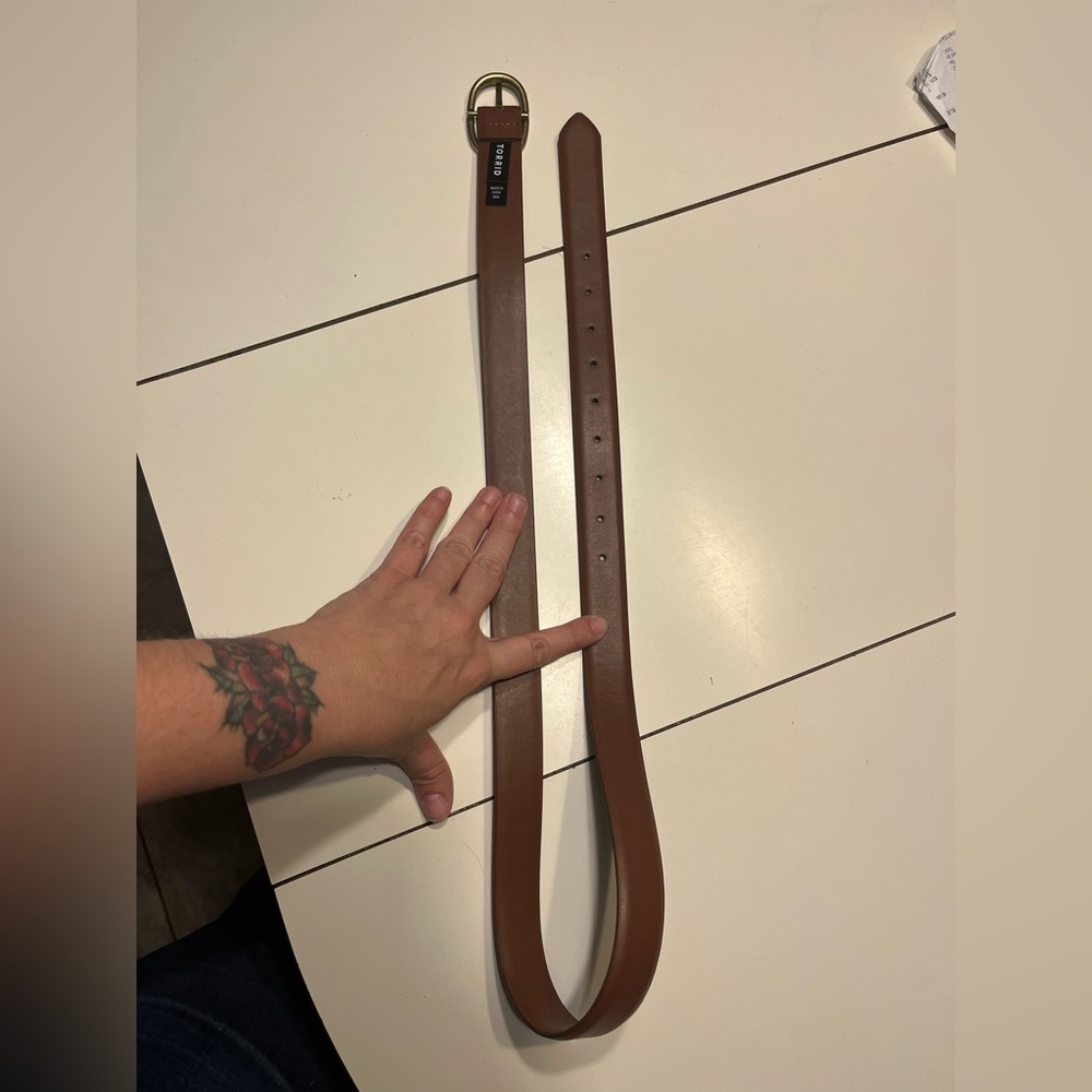 Torrid 00/0 brown women’s belt